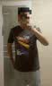 NASA GISS休闲裤男宽松直筒阔腿裤潮流长裤子 花灰直筒常规 (185/88A)2XL 实拍图
