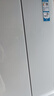 海尔（Haier）冰箱345升彩晶面板一级能效风冷无霜超薄家用法式多门双开门四门四开门小户型Leader系列电冰箱 钢化玻璃面板丨净味除菌丨升级款丨 345升 实拍图
