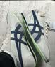 Onitsuka Tiger鬼塚虎男女款中性鞋子复古舒适运动休闲鞋男RUNSPARK 米色/深蓝色-103 42.5 实拍图