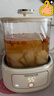 九阳（Joyoung）净萃养生壶迷你家用全玻璃煮茶器 轻音炖煮 1L办公室0金属0胶水恒温烧水壶 WY103 实拍图
