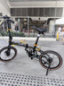 大行（DAHON）K3plus折叠自行车超轻铝合金16英寸9速城市碟刹通勤车KAA693 消光黑【349轮组】 实拍图