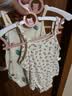 欢喜小熊婴儿包屁衣夏季女宝宝吊带薄款衣服新生儿公主碎花三角哈衣爬服 实拍图