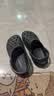 卡骆驰（CROCS）贝雅洞洞鞋男鞋女鞋轻便耐磨一脚蹬拖鞋休闲鞋百搭花园鞋|10126 黑色-001(含智必星) 40 (250mm) 实拍图