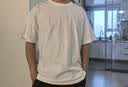 京东京造高支棉液氨男士t恤短袖男夏季新款高端t恤休闲上衣七夕礼物 白3XL 实拍图