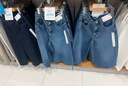 优衣库牛仔裙裤/水洗产品女装阔感裙裤26春夏新款488694 487976/69藏青色 27 /160/68A 实拍图