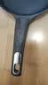帅帅sensarte黑钻平底锅不粘锅内外不粘电磁明火通用带盖 适合（2-3人） 24cm 实拍图