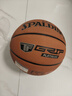 斯伯丁（SPALDING）篮球牛皮室内竞赛7号比赛TF专业赛事砖色耐磨牛皮篮球 78-031Y 实拍图