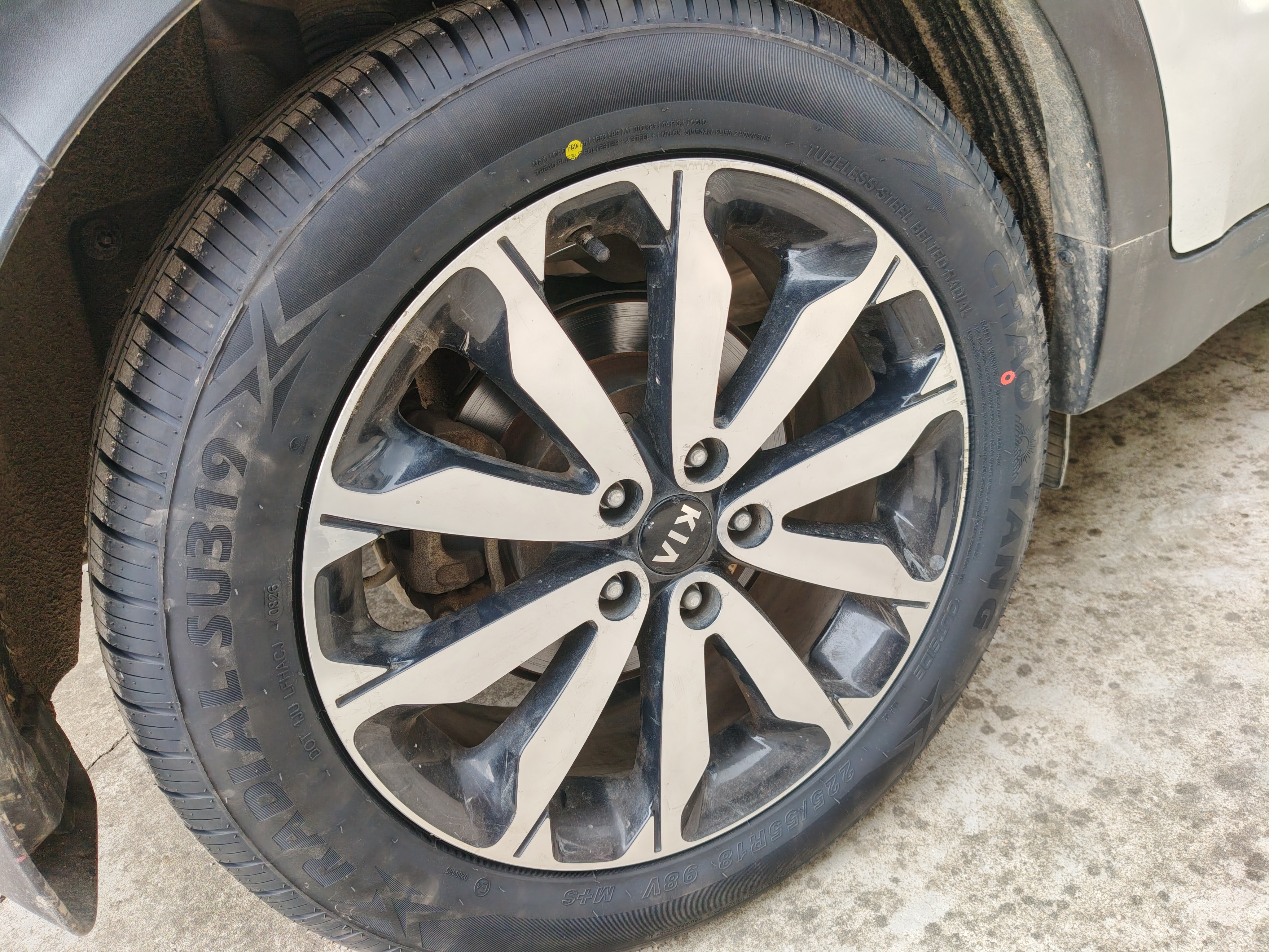 朝阳 汽车轮胎 225/55R18 98V SU319 适配起亚KX5/英菲尼迪 实拍图