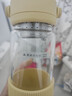 北鼎（Buydeem）泡茶随手杯 茶水分离玻璃水杯男款女款 泡茶杯子耐用便携办公礼物 实拍图