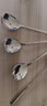 拾画316L不锈钢汤勺汤匙 加大加厚勺子餐勺饭勺汤勺调羹分餐勺4只装 实拍图