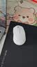 罗技（Logitech）M330 静音鼠标 无线鼠标 办公鼠标 右手鼠标 带无线微型接收器 白色 实拍图