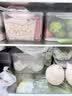 家の物语日本冰箱专用收纳盒抽屉式保鲜盒食品级蔬菜鸡蛋冷冻储物整理神器 实拍图