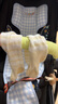 尼多熊婴儿袜子夏季薄款长筒100%棉宝宝新生儿过膝护腿袜儿童袜子 实拍图