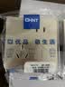 正泰（CHNT）开关插座墙壁面板家用86型暗装一联二极三极 斜五孔插座6C香槟金 实拍图