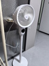 海尔（Haier）【宝宝风】空气循环扇家用卧室轻音遥控电风扇香薰抑菌落地扇台式净化驱蚊风扇省电空调扇HFX-Y00D 实拍图