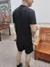 VICTORIATOURIST跑步运动套装男夏季健身衣服羽毛球训练服速干衣冰丝短袖T恤短裤 实拍图