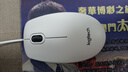 罗技（Logitech）MK120 键鼠套装 有线键鼠套装 办公键鼠套装 电脑键盘 USB即插即用 全尺寸 白色 实拍图