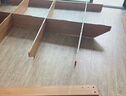 全友家居 北欧原木风主卧室家用双人大床1.8米x2米现代简约板式床家具 实拍图