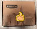 蔻驰（COACH）秋季男士男鞋经典标志SOHO运动鞋板鞋黑色简约百搭 炭黑色/黑色 41 实拍图