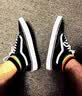 万斯（VANS）范斯经典款Old Skool黑色低帮复古鞋 Vans经典街头男女板鞋夏季新 黑色 42 _鞋内长27cm 实拍图
