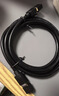 绿联超六类网线 CAT6A类万兆成品网线 家用电脑网络宽带工程跳线8芯双绞线兼容千兆2.5g 黑色30米55166 实拍图
