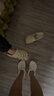CROCS卡骆驰经典洞洞鞋男鞋一脚蹬女鞋沙滩鞋拖鞋|10001 骨白色-2Y2(含智必星) 41 /42(260mm) 实拍图