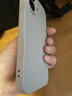 品胜【相机按键全包】适用iPhone17手机壳苹果17保护套亲肤柔性液态男女款超薄全包软壳保护套灰色 实拍图