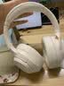 iKF T1 Pro【APP智联互动】头戴式蓝牙耳机无线有线hifi音质通话降噪环境音通透超长续航全景声云岩白 实拍图