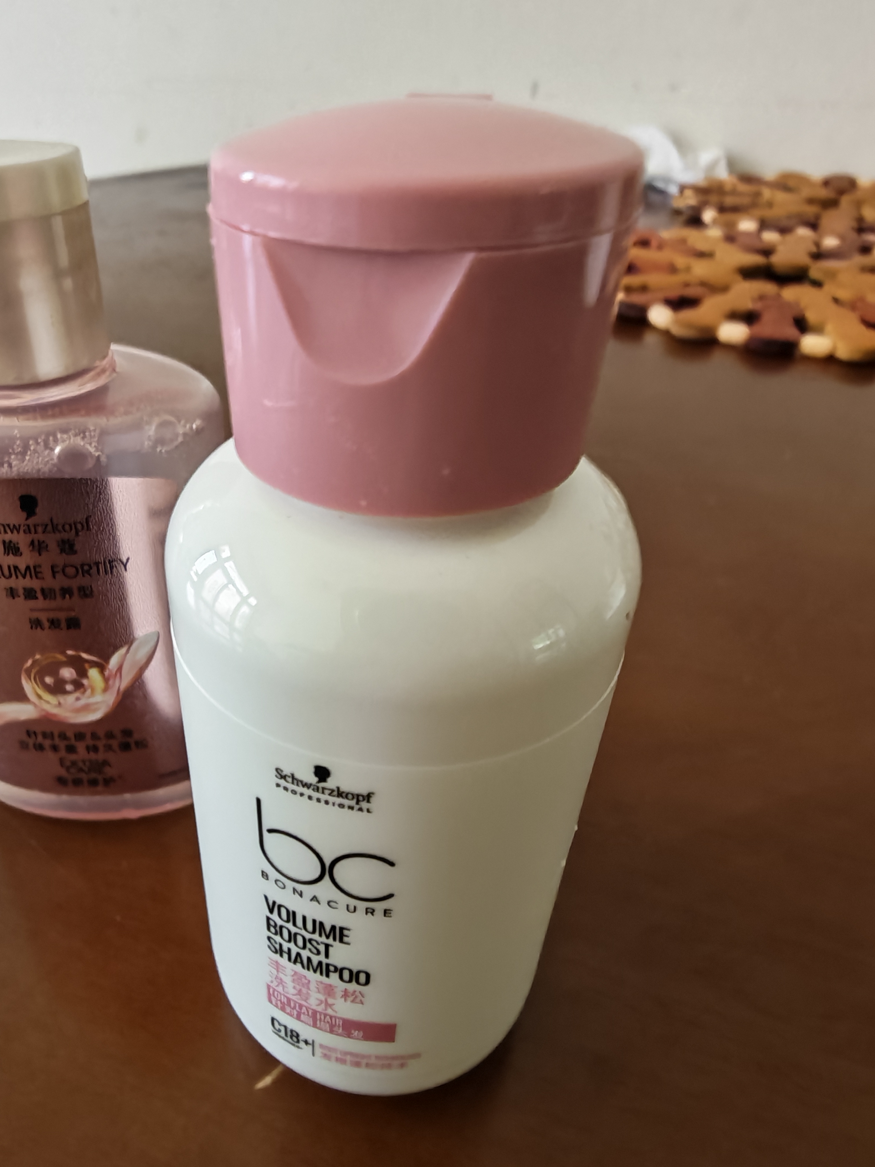 施华蔻（Schwarzkopf）【京东试用】丰盈韧养洗发水60ml（随行装 便携）无硅油洗头膏  实拍图
