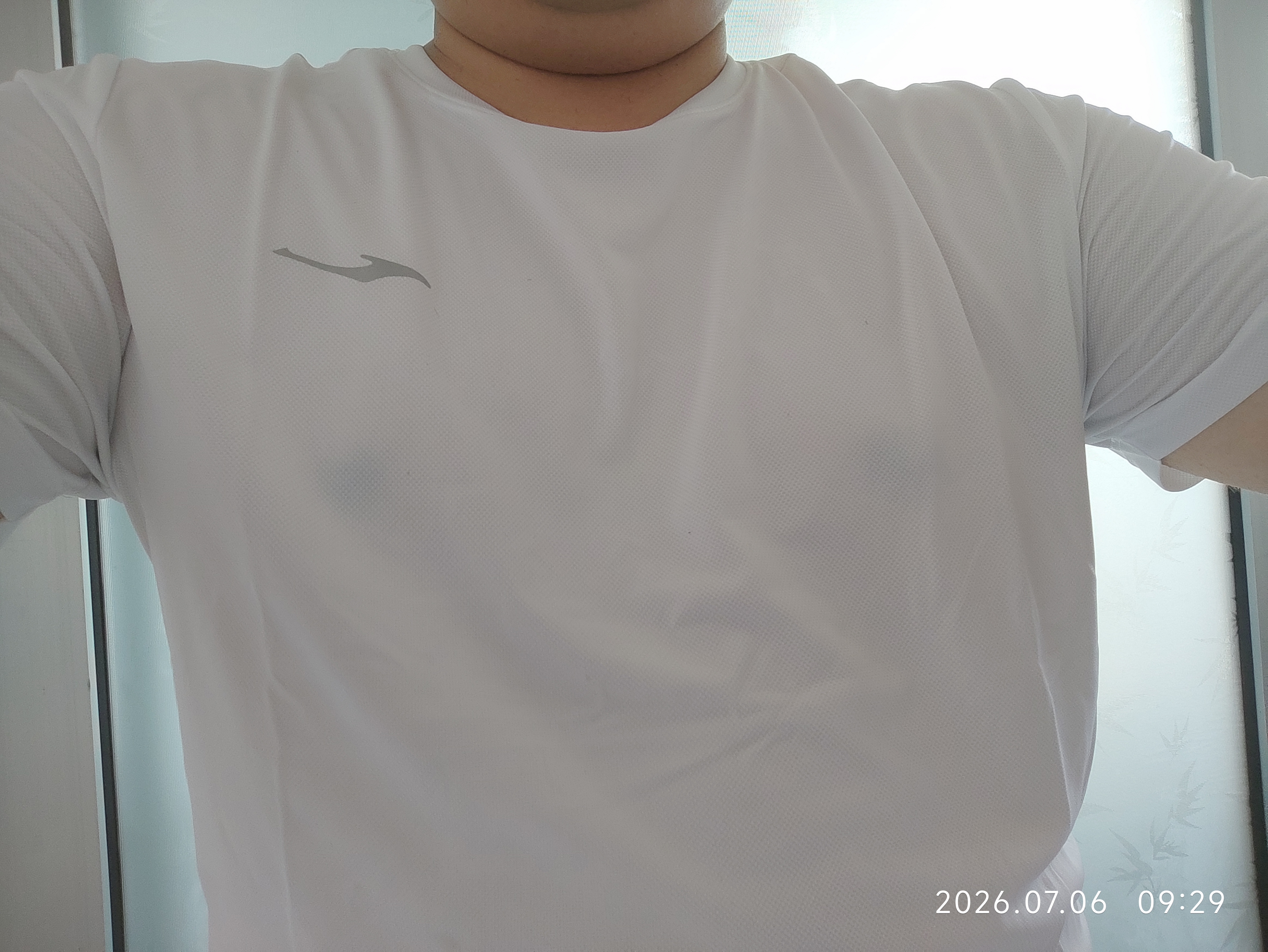 鸿星尔克短袖男夏季新款冰感速干衣跑步健身休闲百搭t恤体考运动上衣T恤男 【福利秒杀款】白色 3XL 实拍图
