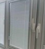 建潮单玻磁控百叶窗内开窗专用卫生间玻璃中空内置磁吸百叶窗帘内嵌式 内嵌免打孔-深灰色边框-L型004叶片 0.7平方价格，不到0.7按照0.7平方算 实拍图