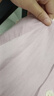 优衣库麻混纺立领衬衫/七分袖女装/通勤衬衣26春夏新款483873 73 青紫色 M 实拍图