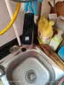 海尔（Haier）净水器鲜活水pro+1200G瞬时1400G抑菌滤芯触控龙头双出水厨房专用台下母婴直饮净水机R883 实拍图