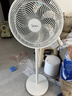 美的（Midea） 电风扇 家用风扇7叶落地扇立式轻音节能大风量电扇台扇迷你扇台立两用转页扇空气循环扇安静低音 店长推荐丨7叶劲风 百万单·SAF30AC 家用落地扇 实拍图