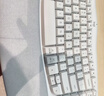 罗技（Logitech）Wave Combo 无线人体工学键鼠套装 垂直鼠标 无线蓝牙鼠标 办公键盘 无线键盘 蓝牙键盘 白色 实拍图