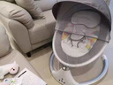 优乐博（ULOP）婴儿玩具0-1岁宝宝摇椅哄娃神器电动摇摇椅新生儿见面礼物满月 婴儿用品哄睡摇篮摇摇床【灰色】 [店铺热卖TOP1] 哄睡神器婴儿摇摇椅 实拍图