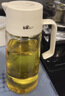 小熊（Bear）油壶 调料瓶抗菌玻璃油瓶酱油瓶600ml 自动开合不挂油CX-W0058 实拍图