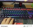 雷柏（Rapoo）V500PRO 有线背光机械键盘 104键全尺寸游戏电竞笔记本电脑多媒体办公吃鸡全键无冲键盘 红轴 实拍图