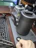 开品全自动双壶上水纯钛茶台烧水壶电热水壶 恒温24小时电茶炉 嵌入式一体机茶盘电茶壶泡茶专用一体机 1L 【纯钛 双上水】20X37CM 煮茶烧水 实拍图