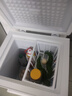 荣事达（Royalstar）小冰柜家用小型冷冻保鲜迷你冷藏商用卧式冷柜单用储母乳柜节能省电 128白色【可囤60斤肉 加厚发泡 强制冷】 实拍图