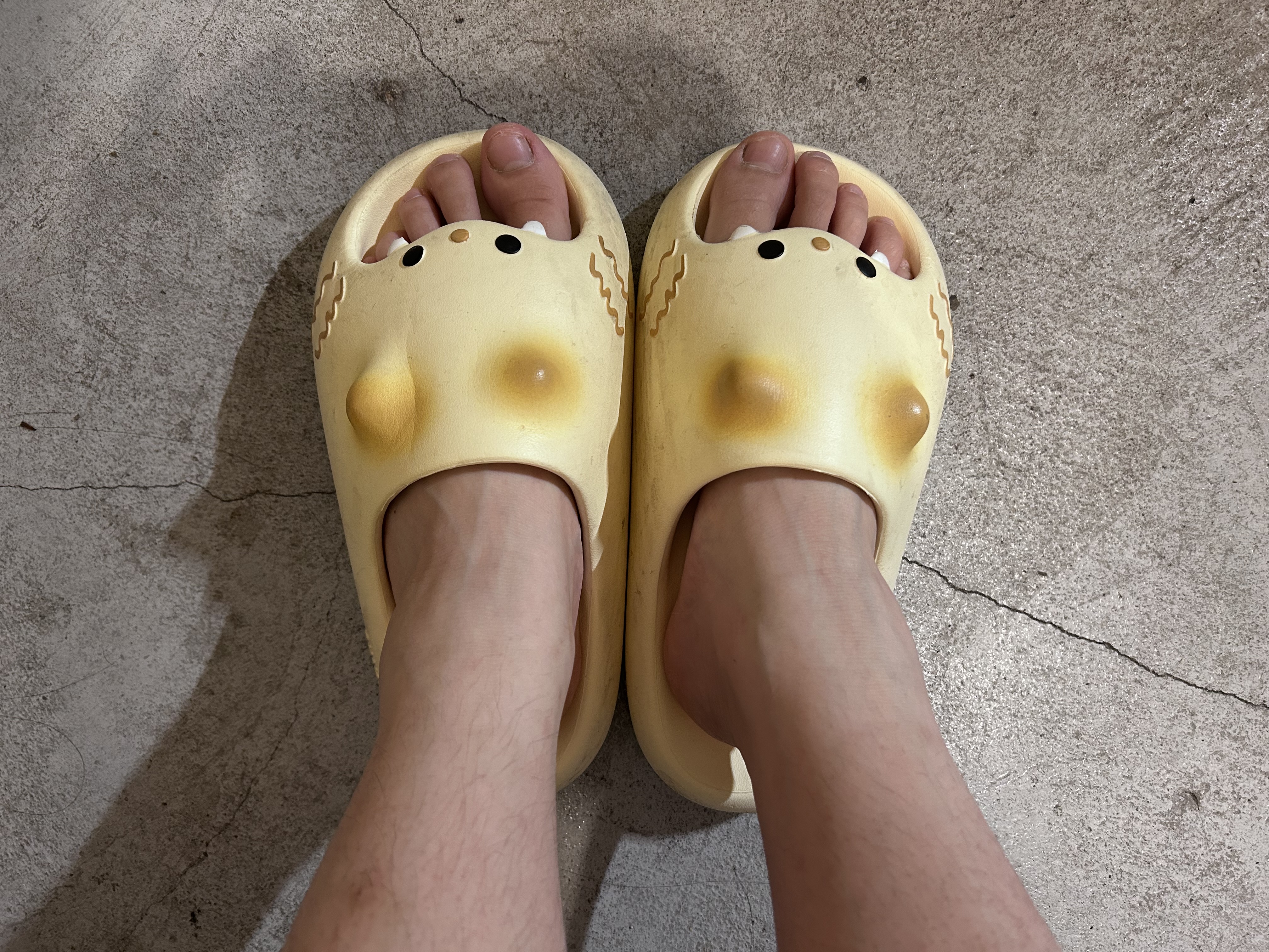 chikoku可爱卡通小猫爪拖鞋女夏季新款厚底居家防滑eva情侣凉拖鞋男夏 实拍图