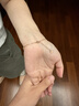 周大生小蛮腰玫瑰金银手链女款2026年新款轻奢高级首饰生日礼物送闺蜜 实拍图
