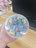 齐心（COMIX）82只彩色长尾夹票夹组合装 金属燕尾夹子文具办公价保(25mm12只 19mm25只 15mm45只) /筒 EB8521 实拍图