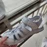 Skechers斯凯奇小护甲凉鞋女童凉鞋包头透气魔术贴沙滩鞋公主鞋302721L 实拍图