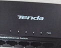 Tenda腾达8口千兆交换机 网络扩展器网线分线器一分八 家用小型监控交换器转换器分流器HUB集线器 SG108 实拍图