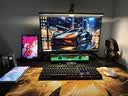 雷柏（Rapoo）V500PRO 有线背光机械键盘 104键全尺寸游戏电竞笔记本电脑多媒体办公吃鸡全键无冲键盘 黑轴 实拍图