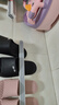 回力拖鞋男女凉拖鞋抑菌防滑浴室内外穿软弹凉拖鞋HL0397黑色40-41码 实拍图