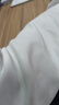 罗蒙（ROMON）衬衫男士春季长款免烫长袖商务职业正装凉感衬衣爸爸装CS01白42 实拍图