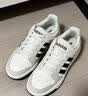 adidas ENTRAP美式校园风运动少年感复古篮球风板鞋男女阿迪达斯   白色/黑色/矾土棕   44 实拍图