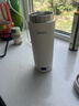 美的（Midea）便携式电热水杯 电热水壶 保温烧水杯 350ml迷你便携旅行出差 保温恒温一体加热杯 316L不锈钢内胆 0.35L 【精准控温】MK-DB35X22 实拍图